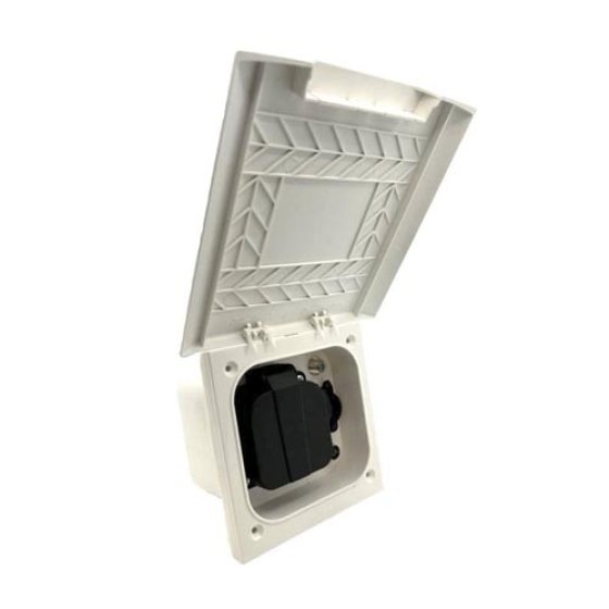 White Multi-use Outlet Box