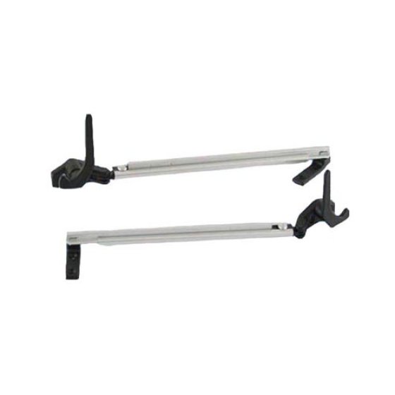 200mm Auto Stay, Black End, Lever Lock Permafix