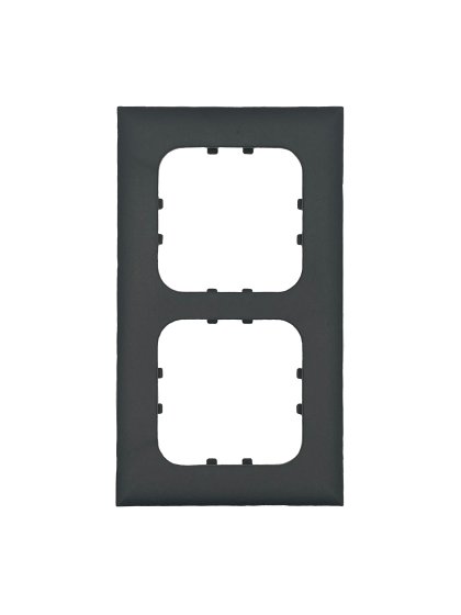 BLACK Matt C-Line LP Range 2 Way Face Plate
