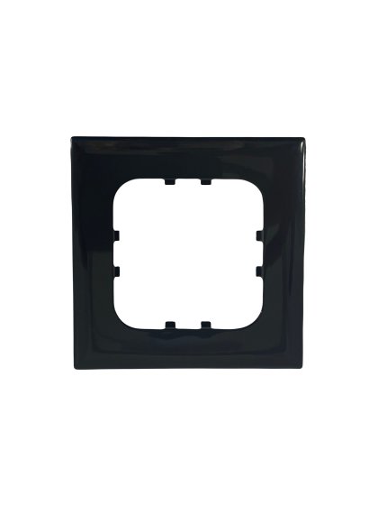 BLACK Gloss C-Line LP Range 1 Way Face Plate BLACK Gloss C-Line LP Range 1 Way Face Plate