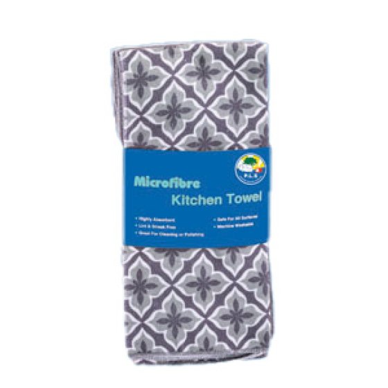 GREY - Kitchen Cloth 40x60 - 3pk