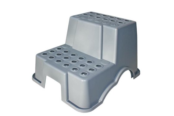 DUBLIN Grey Double Plastic Step