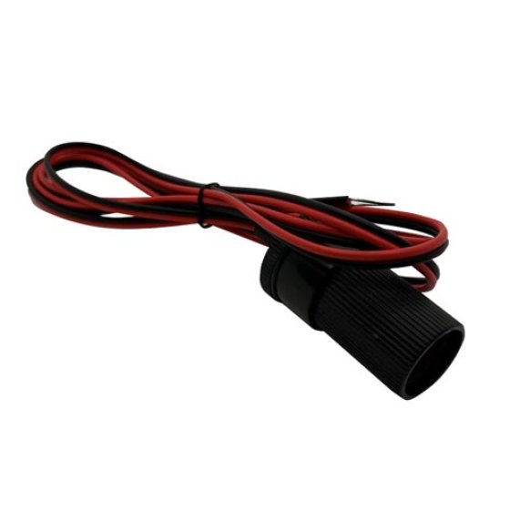 12V Cigarette Lighter Socket c/w 1500mm Cable