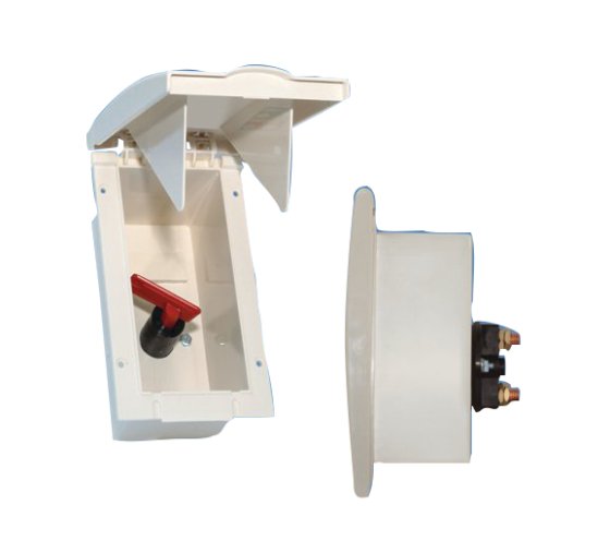 WHITE TND Isolator Switch Box