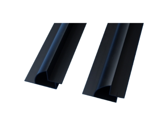 BLACK - Streamline Solar Panel Roof Mounts 660mm