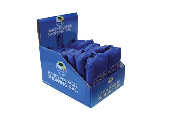 Foldaway Shopping Bag - Display Box of 12