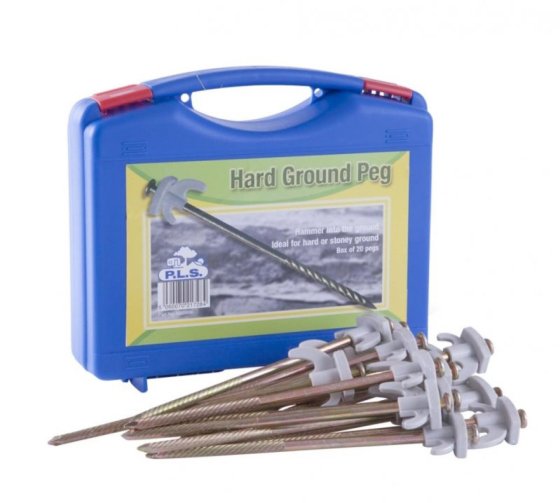 Box of 20 x Hard Ground Peg