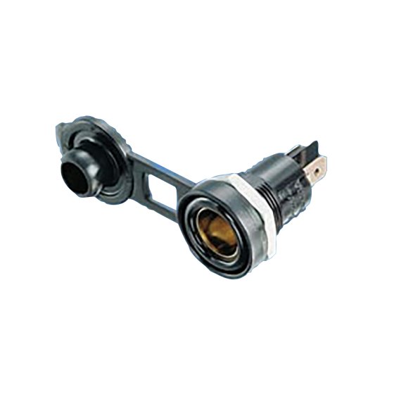 12 Volt Socket Recessed with Flap