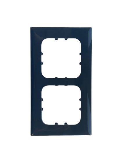 BLACK Gloss C-Line LP Range 2 Way Face Plate