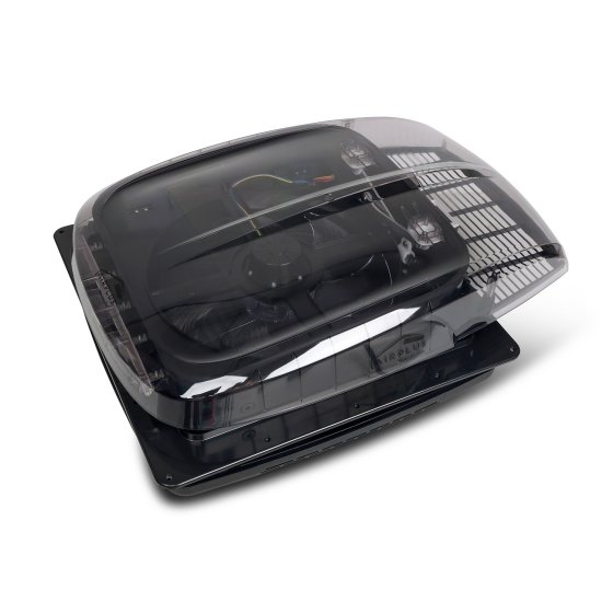BLACK - ZEPHYR - 400x400 Rooflight - Clear/Tint BLACK - ZEPHYR - 400x400 Rooflight - Clear/Tint