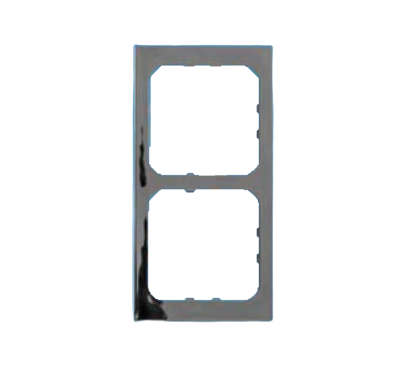 CHROME High Gloss C-Line CG Range 2 Way Face Plate