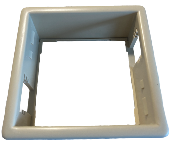 B Type Beige 1 Way Faceplate