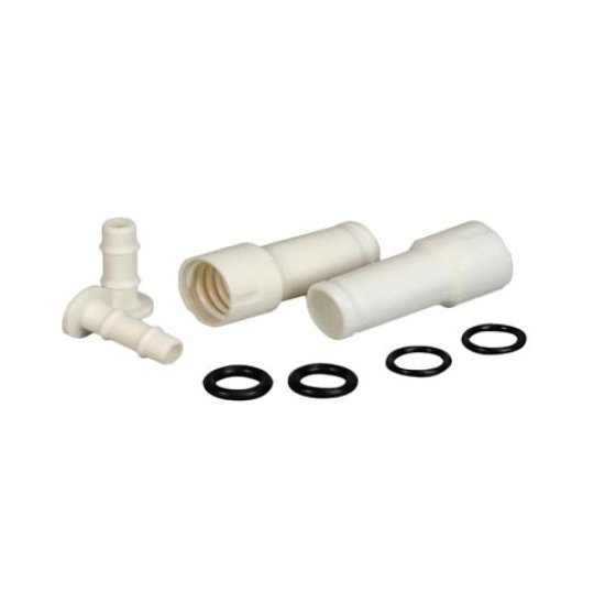 White Shower Hose Connector