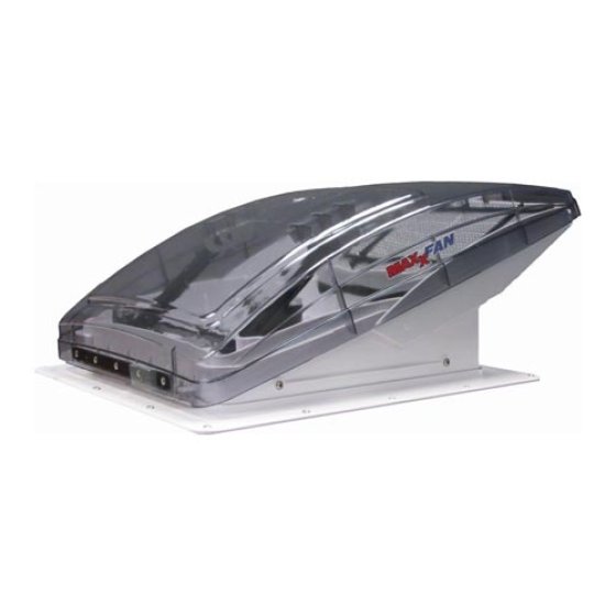 Maxxfan Deluxe 400x400 Rooflight, Clear/Tint Maxxfan Deluxe 400x400 Rooflight, Clear/Tint