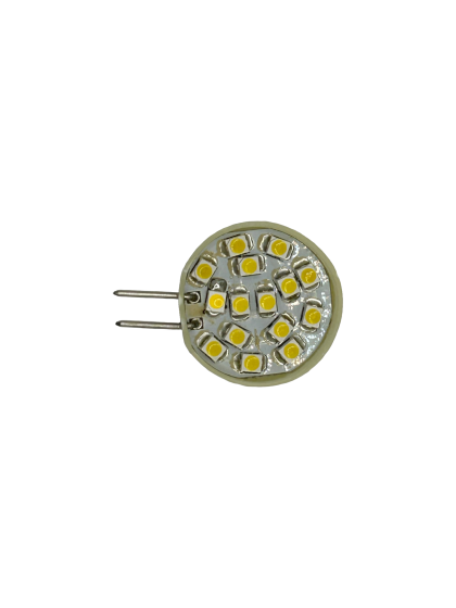 G4 SMD Flat 15 LED Warm White 12 Volt Bulb