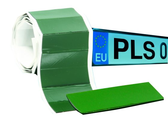 Number Plate Pads ( 75mm x 25mm ) ( Pack of 50 )