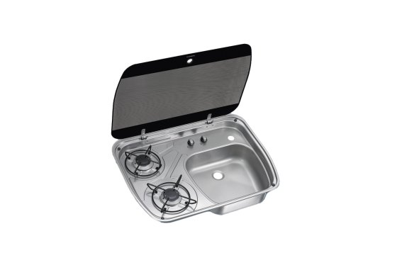 HSG2445 - 2 Burner Gas Hob/Sink Combination HSG2445 - 2 Burner Gas Hob/Sink Combination