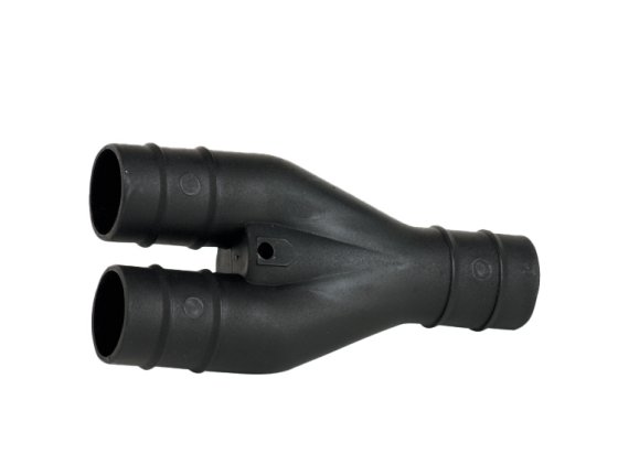 Black 28.5mm Y Connector