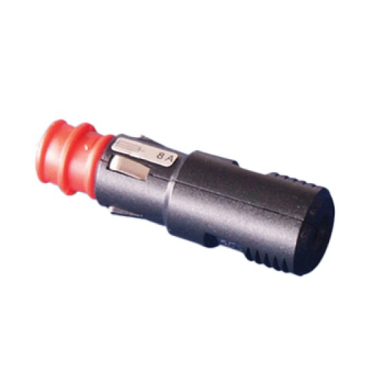 12 Volt Jack Plug c/w Fuse