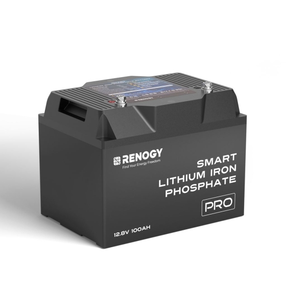 Renogy Lithium Battery 12.8V 100A with Bluetooth Renogy Lithium Battery 12.8V 100A with Bluetooth