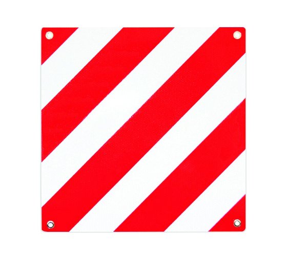 Aluminium Hazard Sign 50x50cm Italy