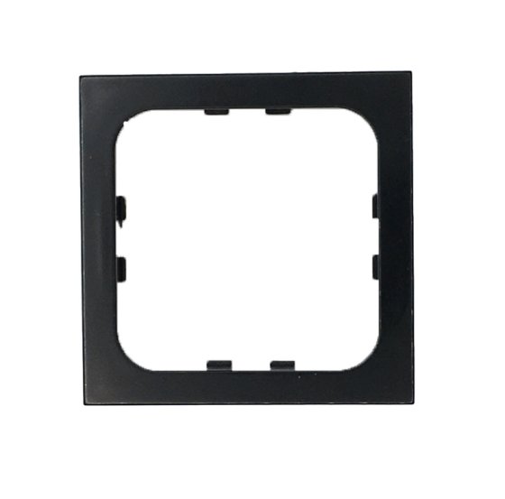 BLACK High Gloss C-Line CG Range 1 Way Face Plate
