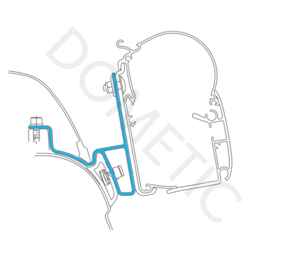 VW Multi Rail Adaptor