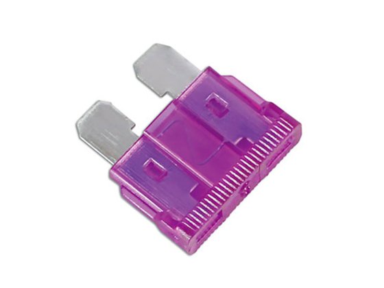 3 Amp Blade Fuse PURPLE - 5 Per Pack