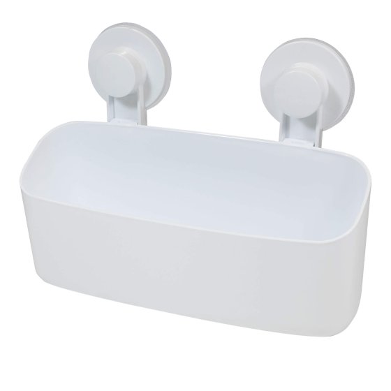 TAZZA Suction Bathroom Organiser Basket