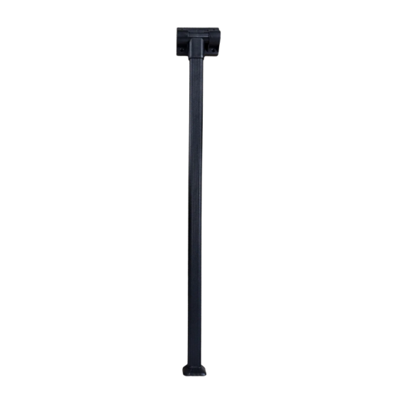 BLACK Folding Table Leg - 720mm