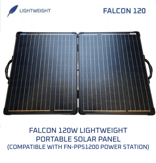 Falcon 120 Watt Foldable Solar Panel
