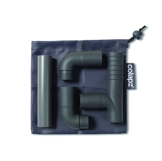 COLAPZ Flexi Waste Pipe Double Adaptor