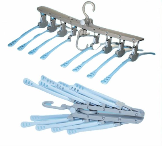 Collapsible Multi Coat Hanger