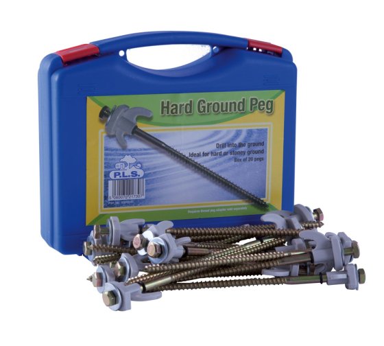 Box of 20 x Hard Ground Peg - Drill Type